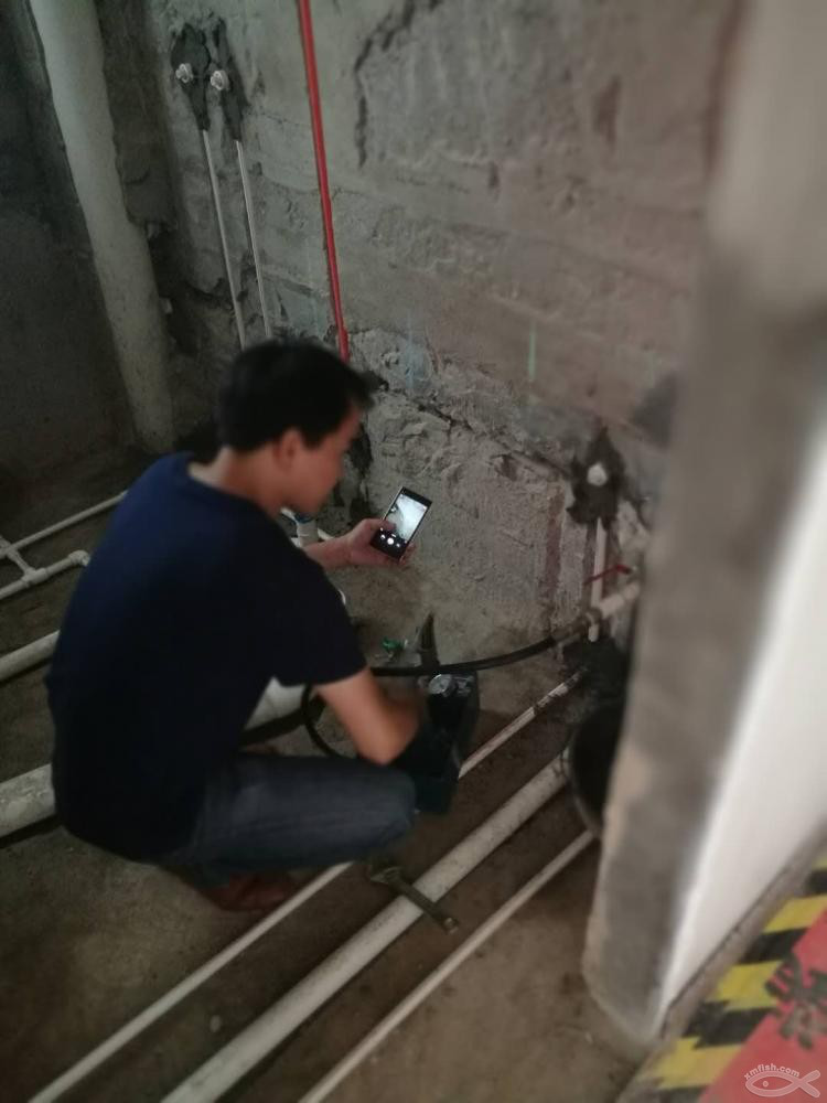 水管打壓測試,順利通過考核! 水管打壓測試,順利通過考核!