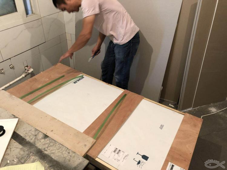 一家四口期盼已久的浴缸入場啦！歡迎你丫！