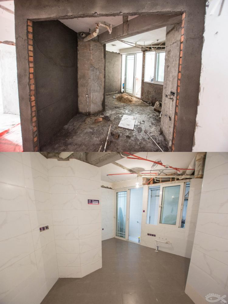 泥水施工順利完工！多角度高清大圖及施工前后對比照片獻給大家欣賞！