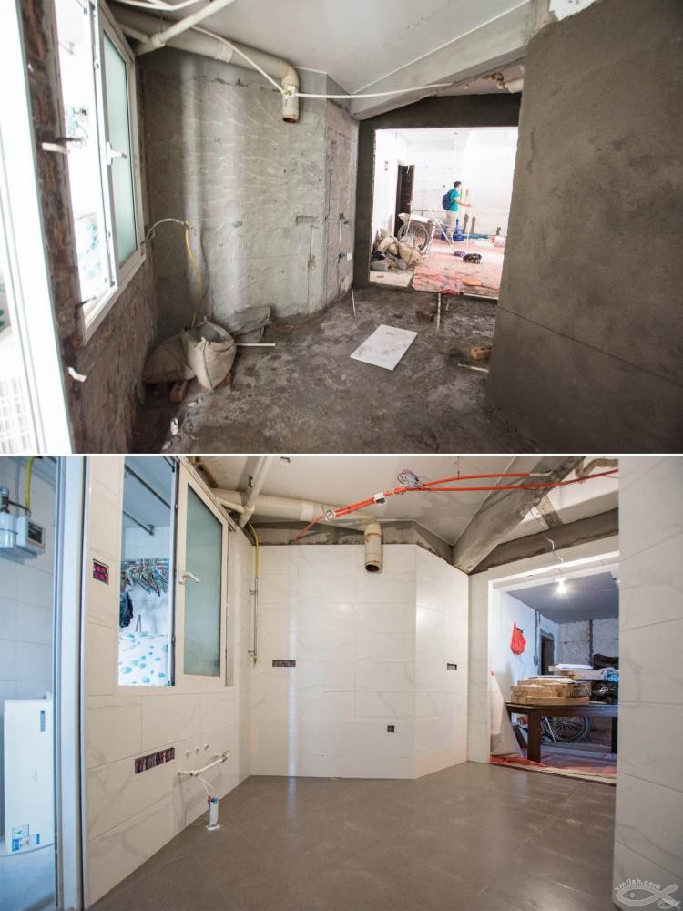 泥水施工順利完工！多角度高清大圖及施工前后對比照片獻給大家欣賞！