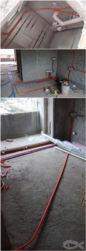 6月19日，裝修溝通和心態真的很重要（水電鋪管中）