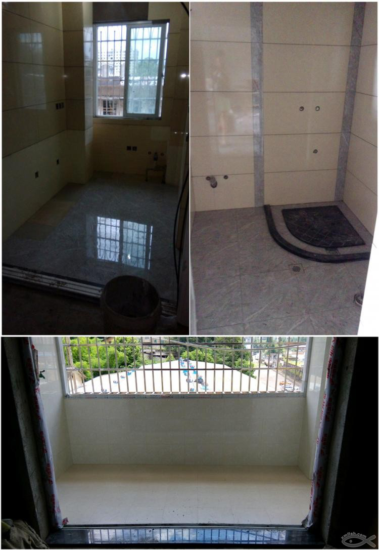 9月13日，鋪磚收尾，地磚請(qǐng)備好地漏