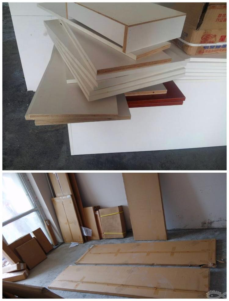 10月1日，索菲亞衣柜安裝中，好和壞的衣柜真心有差距