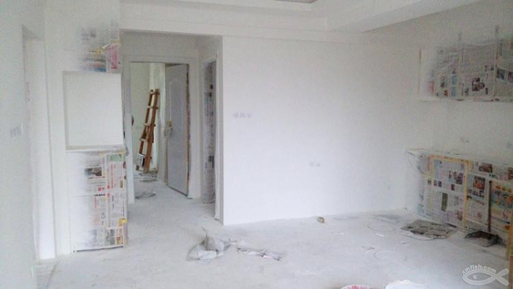 保護，說來簡單，也是大工程，為油漆鋪墊中