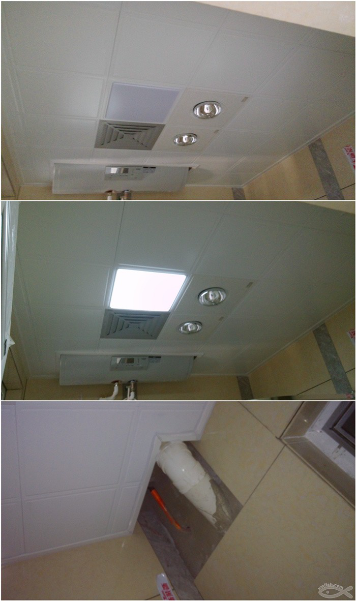 10月15日，吊頂裝上，請不要忘記止回閥