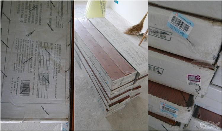 10月24日，木地板裝完，家終于像樣了