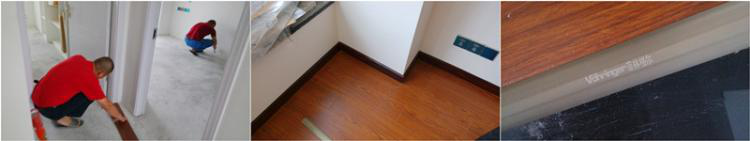 10月24日，木地板裝完，家終于像樣了